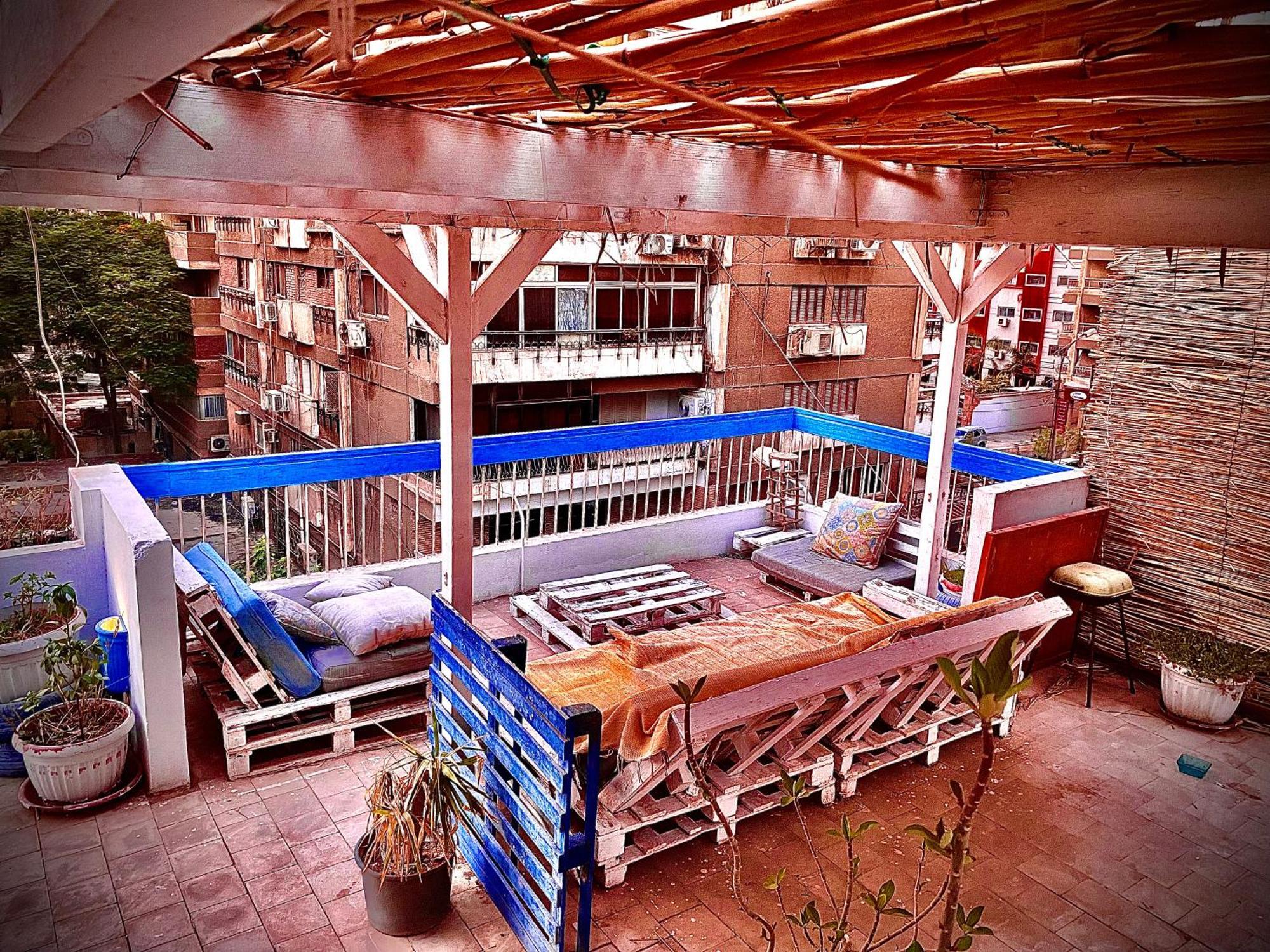 Airport Rooftop Club Luxurious Rooms And Studios Kairo Exterior foto