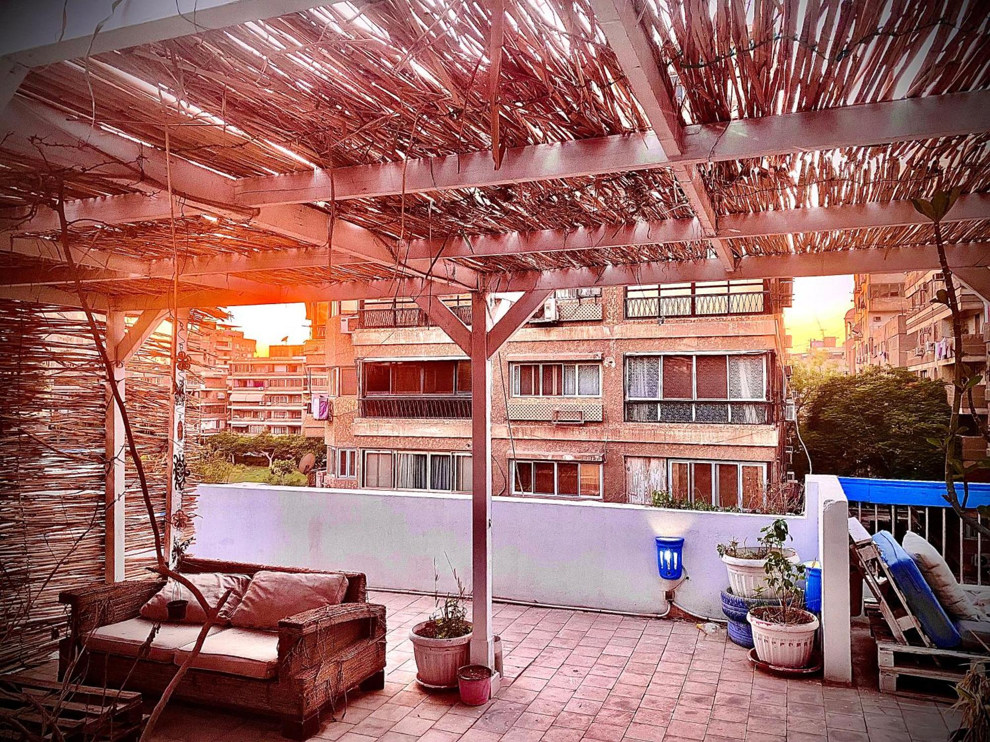 Airport Rooftop Club Luxurious Rooms And Studios Kairo Exterior foto