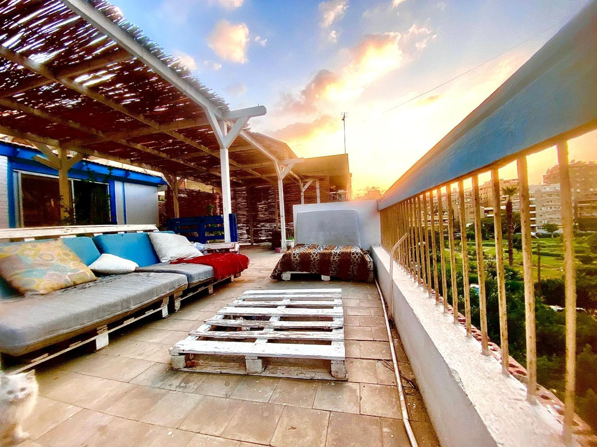 Airport Rooftop Club Luxurious Rooms And Studios Kairo Exterior foto