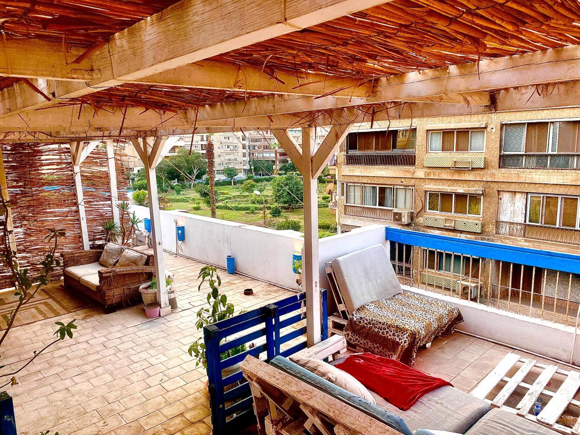 Airport Rooftop Club Luxurious Rooms And Studios Kairo Exterior foto
